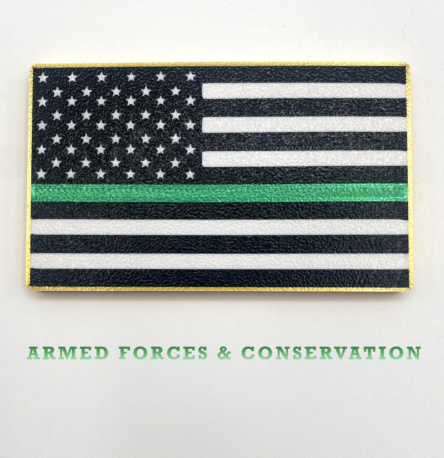 United States Double Sided Flag Magnet & US Double-Sided Honor Flag Refrigerator Magnet.