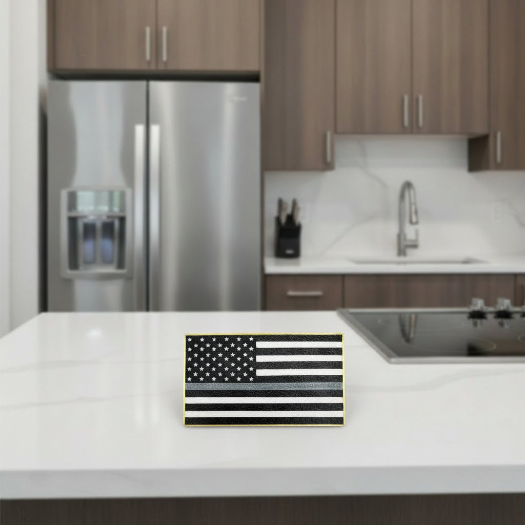 Patriotic US Flag Magnet | Thin Blue Red Line Support Magnet