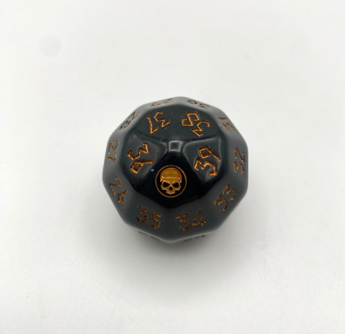 38mm Oversized Acrylic D40 MTG Spindown Life Counter | Deck-Themed