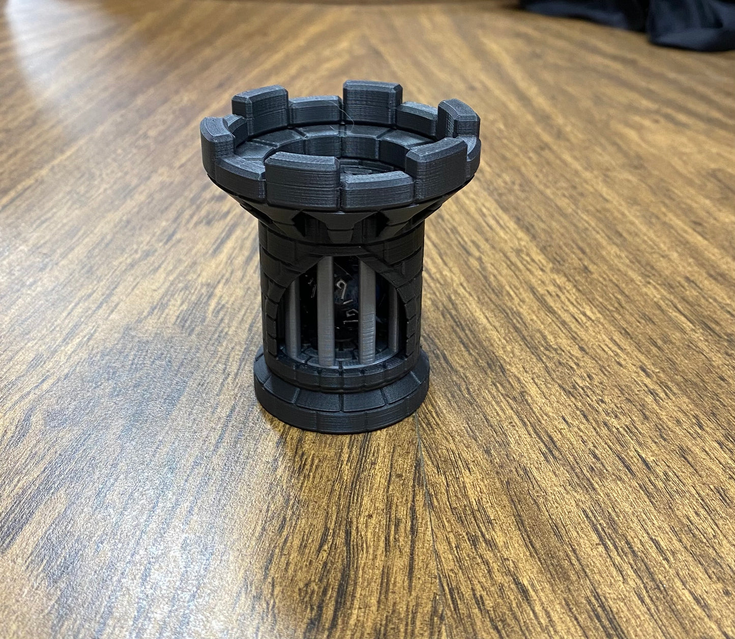 Castle Dice Jail - Single Die Prison Cage | 3D Printed Tabletop RPG Accessory