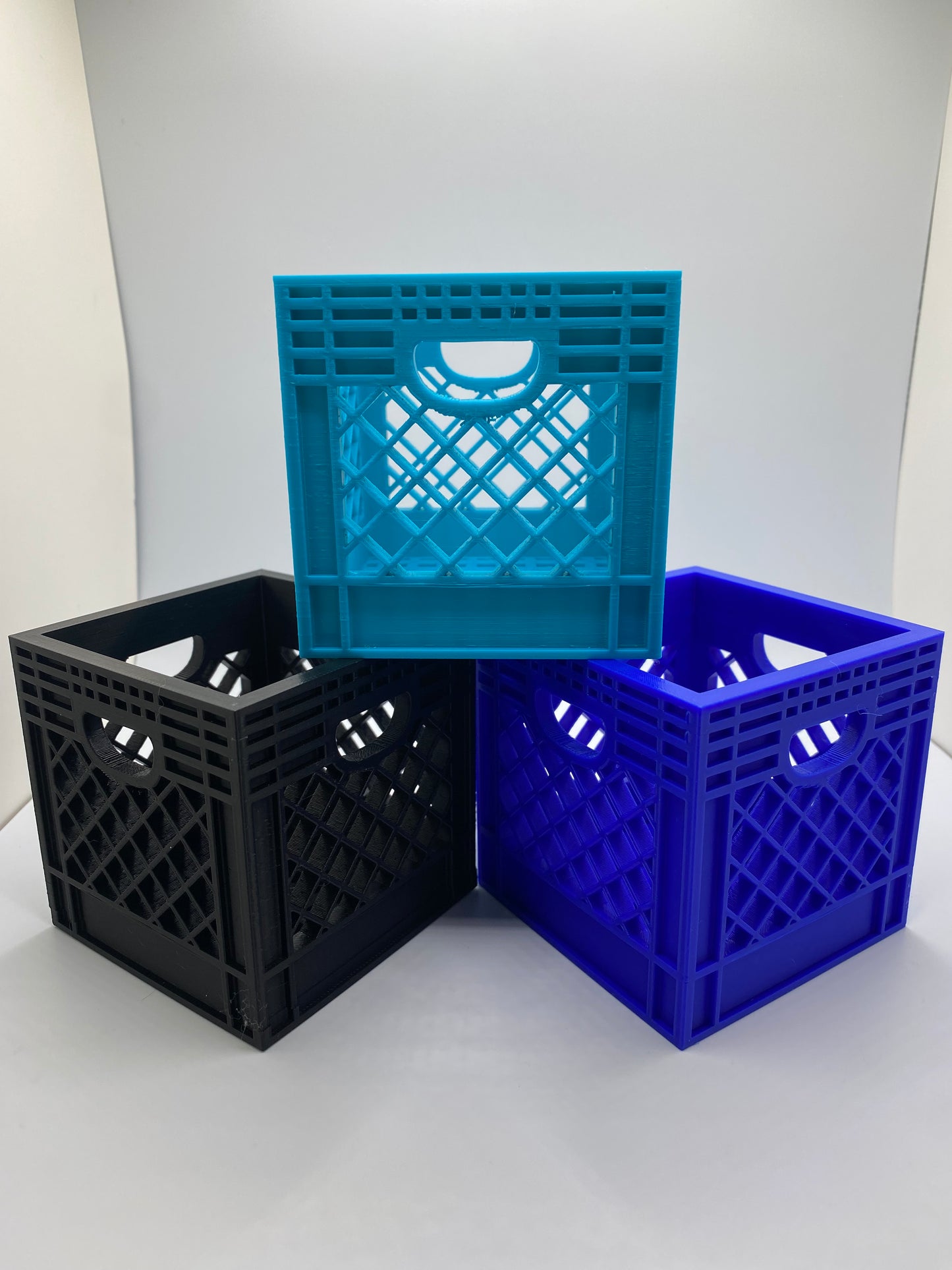 Mini Crate Organizer Great for storage for small stuff, Perfect gift idea for Holidays or Stocking Stuffers.