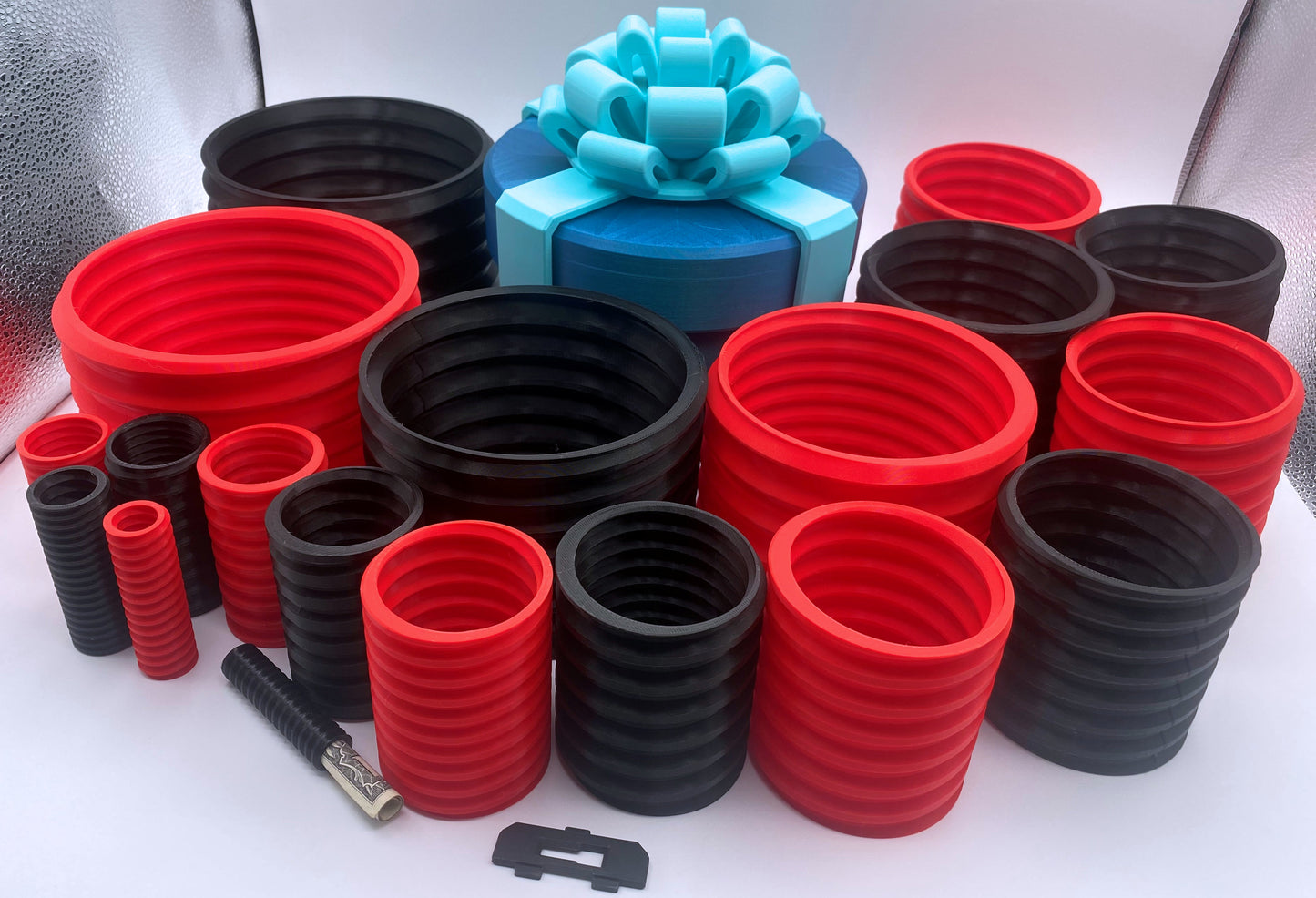 Super Annoying Nested Gift Box - Up to 20 layers for extra annoying gift hiding! Hides Cash in a Stylish Gift Wrap