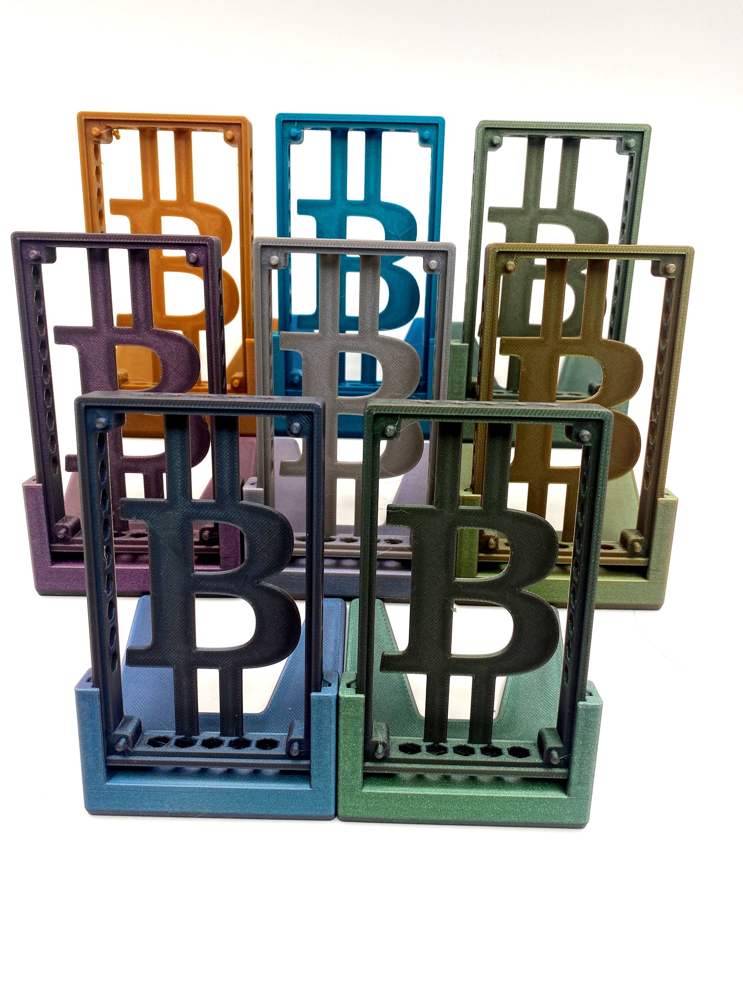 Bitaxe Gamma 601 Display Stand for your Bitcoin and Cryptocurrency Miner Storage and Display