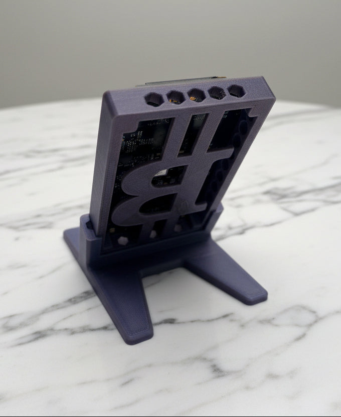 Bitaxe Gamma 601 Display Stand | 3D Printed Solo Bitcoin Miner Holder