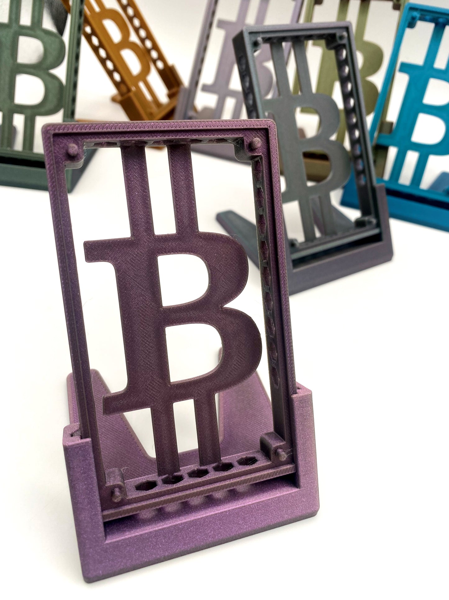 Bitaxe Gamma 601 Display Stand for your Bitcoin and Cryptocurrency Miner Storage and Display