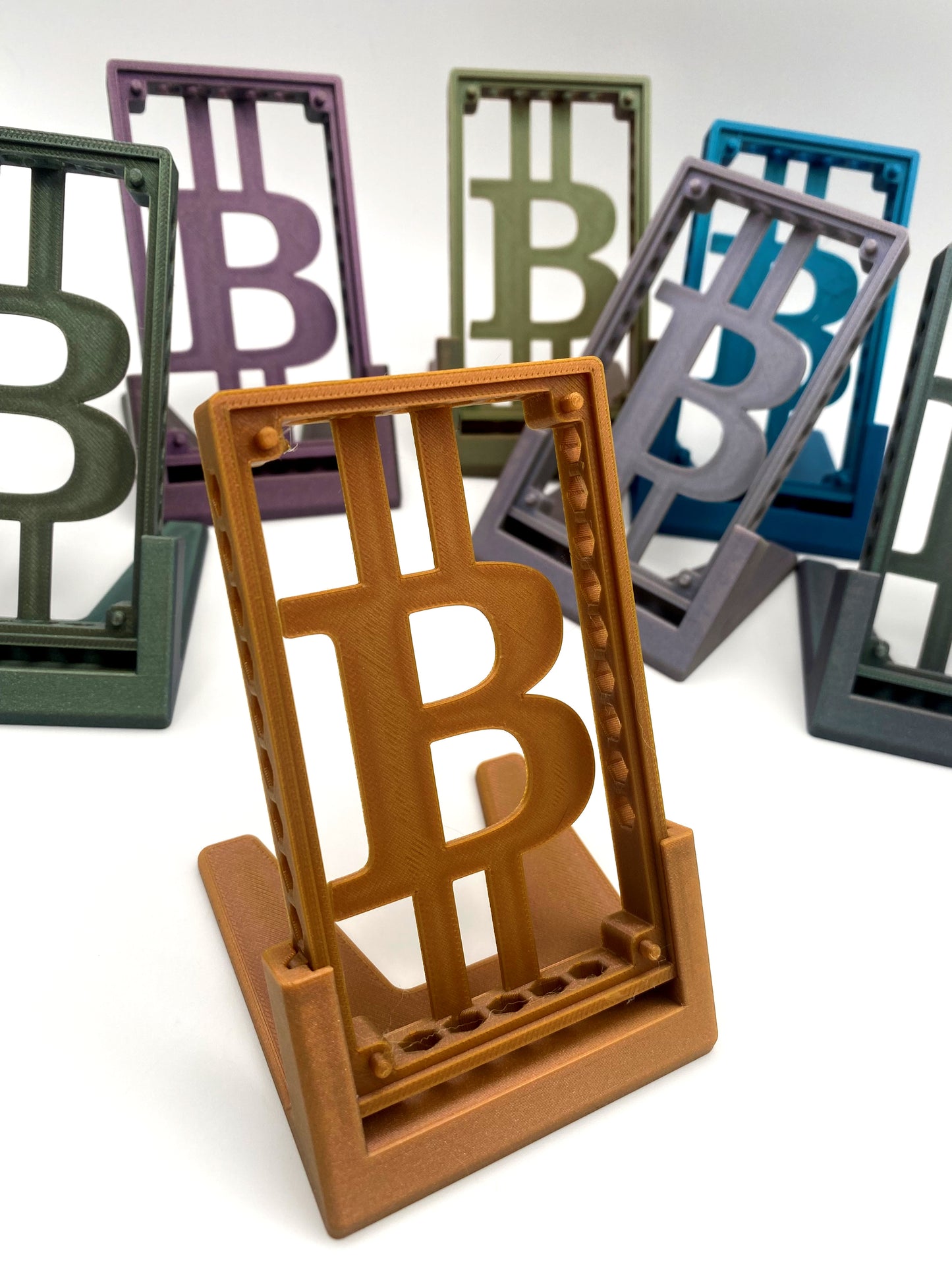 Bitaxe Gamma 601 Display Stand for your Bitcoin and Cryptocurrency Miner Storage and Display