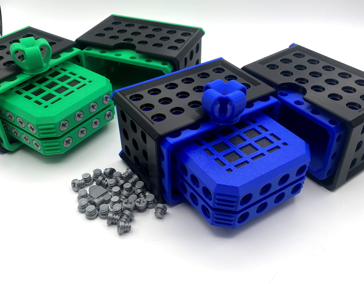 Really Annoying Gift Box that makes gift giving an adventure. 3D Printed Puzzle for small item such as Cash, Gift Cards, Challenge Coins.