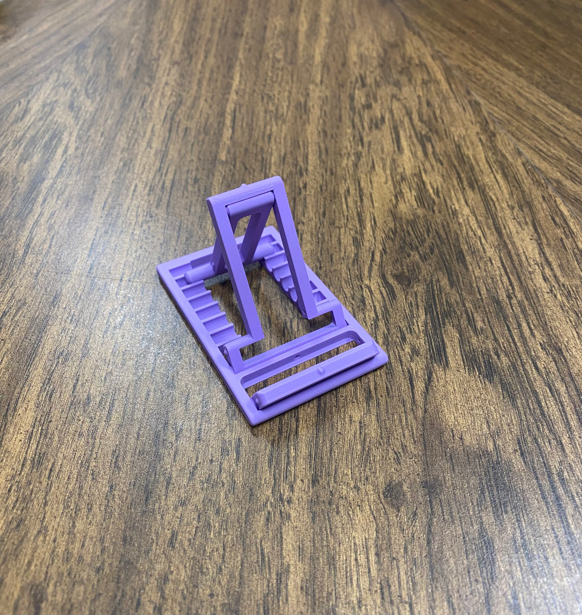 Cell Phone Stand: Collapsible Travel Desk Accessory Ultra Slim Holder