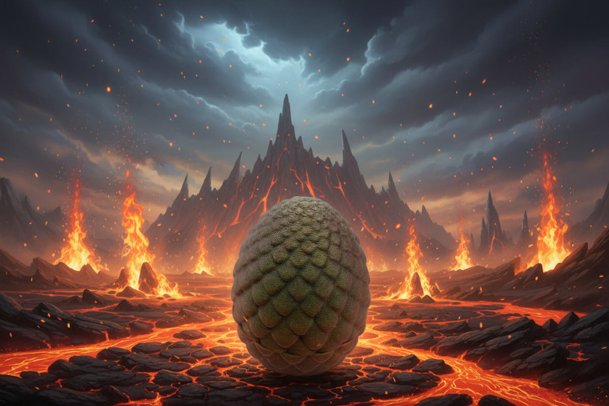 Large Starlight Threaded Dragon Eggs | 15% Bigger Fillable Easter Eggs