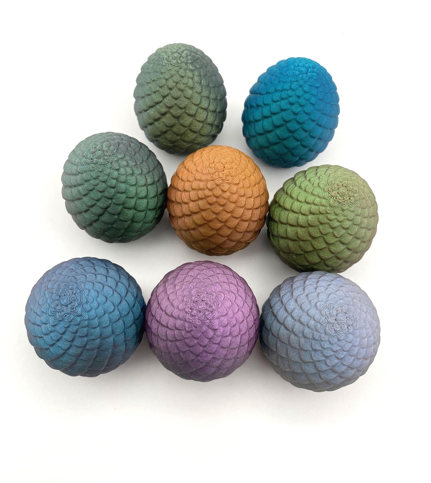 Starlight Threaded Dragon Eggs Great for Egg Hunts, Christmas Ornaments, Scavenger Hunts, Gifts, Decorations and more.