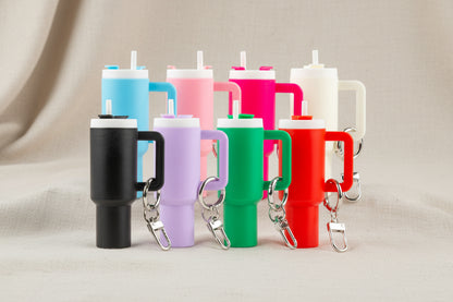 Mini Chapstick Tumbler Holder Keychain