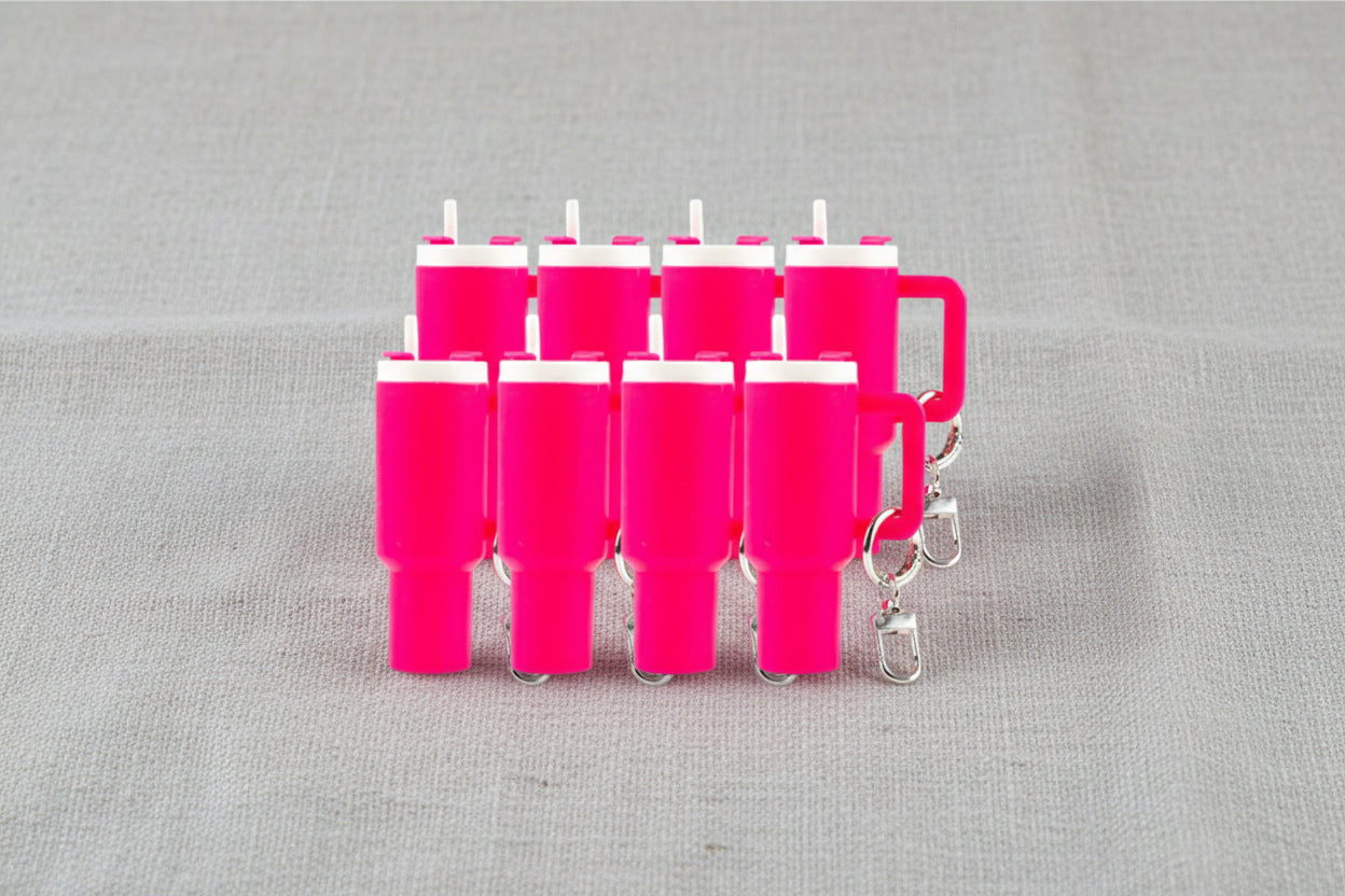 Mini Chapstick Tumbler Holder Keychain