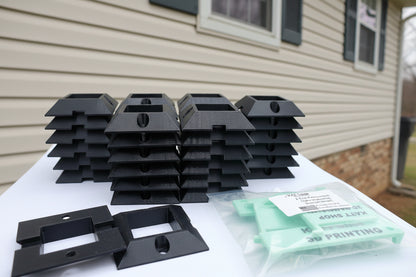 Permanent Light Mounting Bracket designed for Govee RGBIC, Light 2, & ELITE Outdoor Lights.
