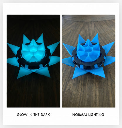 Mechanical Tilting Doors Dice Box | 3D Printed 7-Dice Dramatic Vault