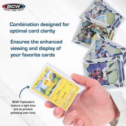 200 Count Card Sleeve and Toploader Combo Pack