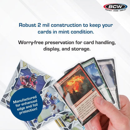 Standard Card Sleeves - 1000 Pack