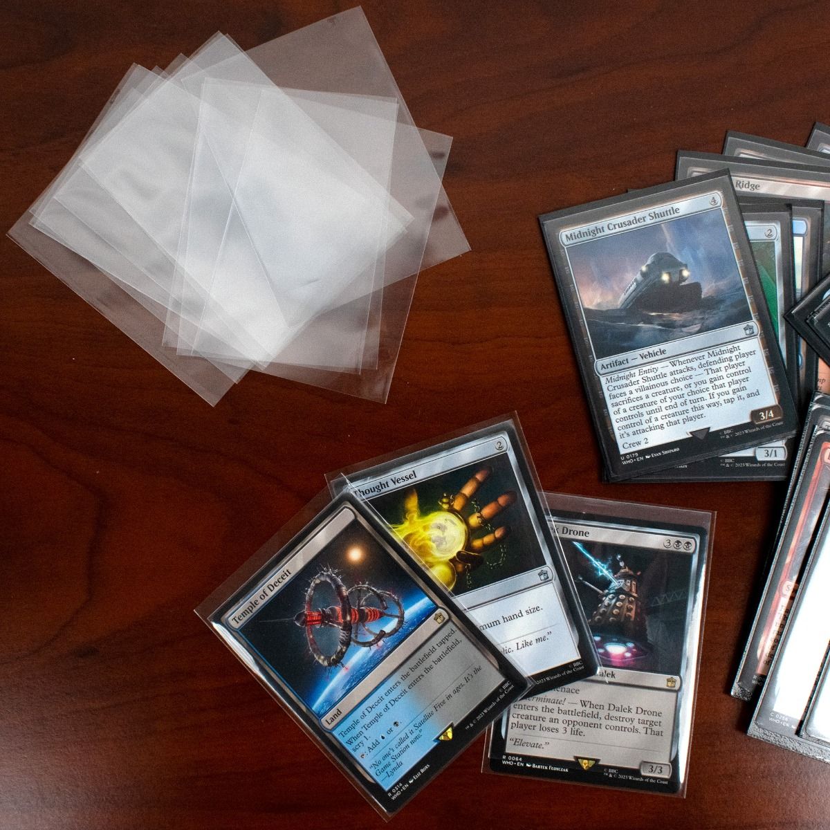 Standard Card Sleeves - 1000 Pack