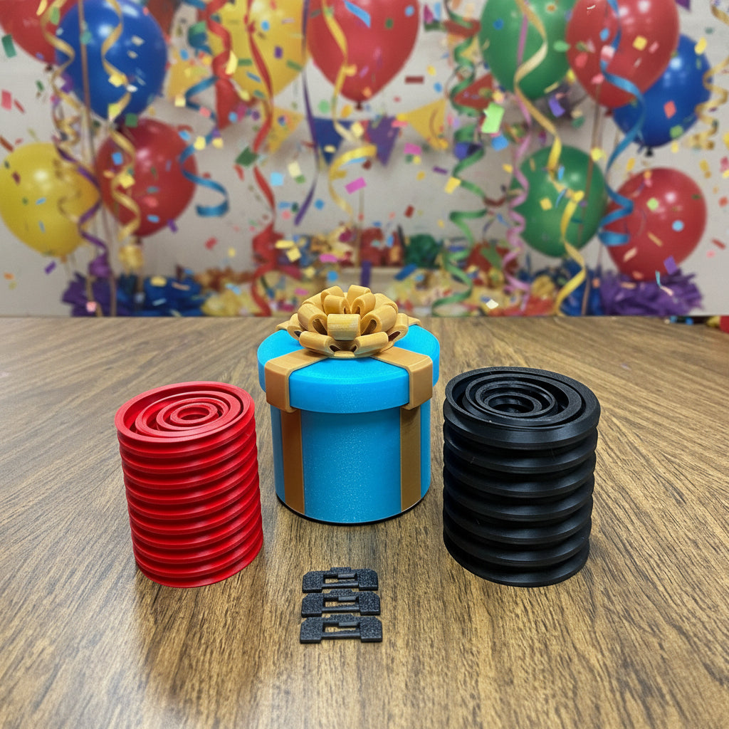 Annoying Nested Gift Box | Up to 10 Layers | 3D Printed Prank Gift