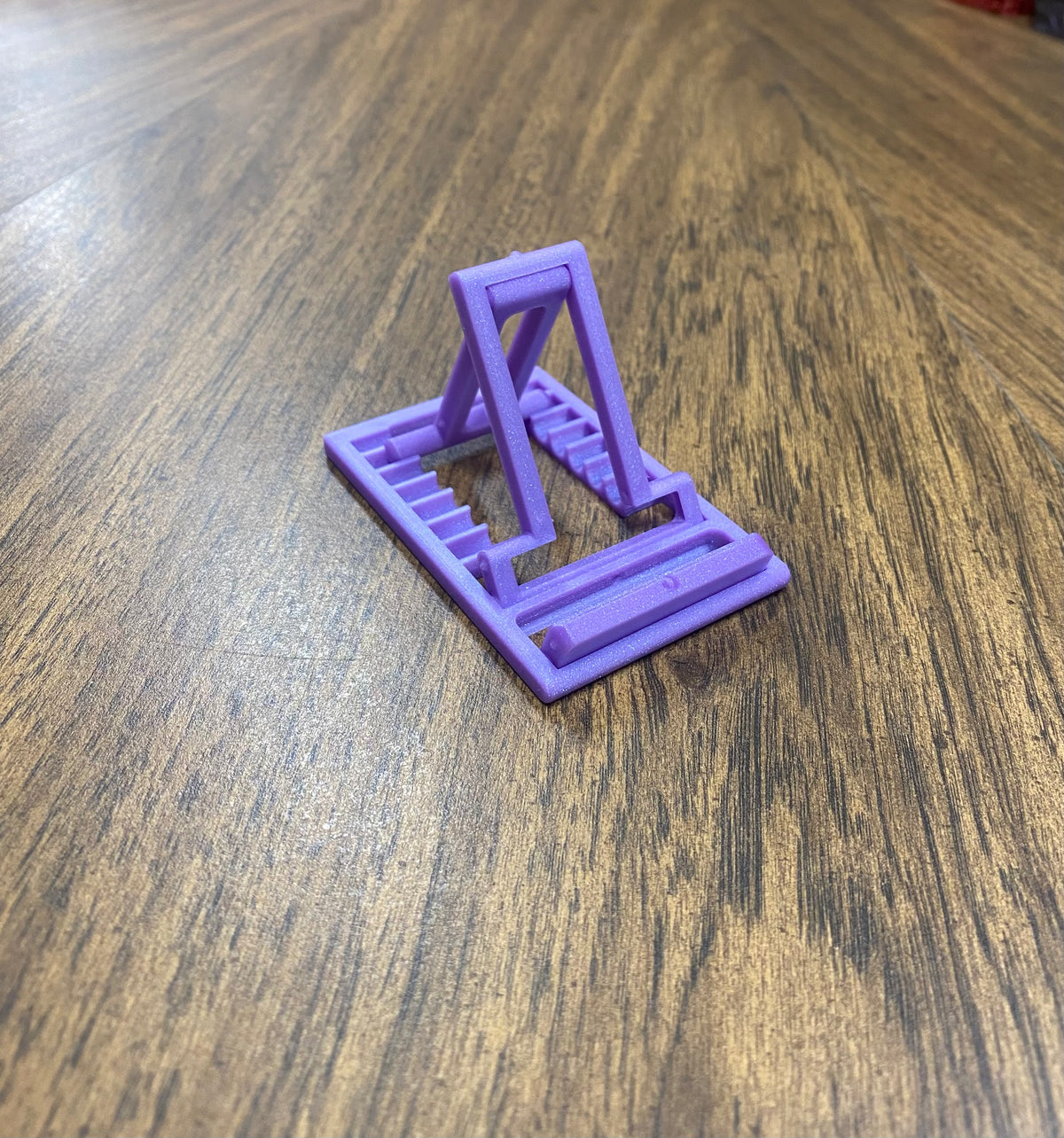 Cell Phone Stand: Collapsible Travel Desk Accessory Ultra Slim Holder