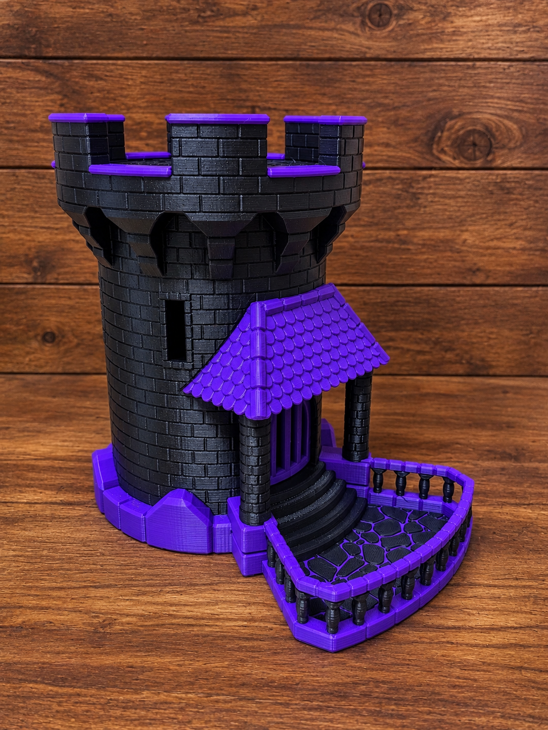 Mechanical Fantasy Castle Dice Tower | Working Gear D&D Dice Roller