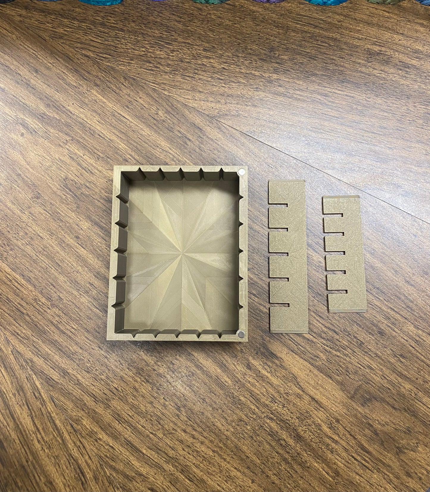Death Magic Reforged Tome DnD Dice Storage Tray | 3D Printed Book Box