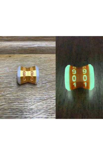 D100 MTG Life Counter Metallic Gold Middle Dial | 3D Printed Magic the Gathering