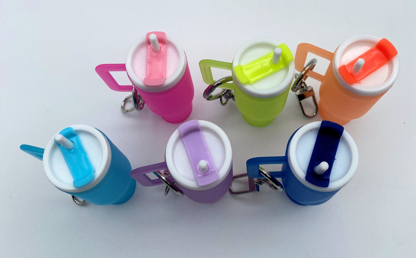 Mini Chapstick Tumbler Holder Keychain