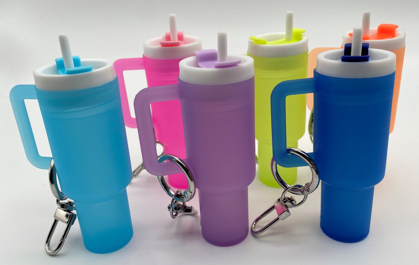 Mini Chapstick Tumbler Holder Keychain