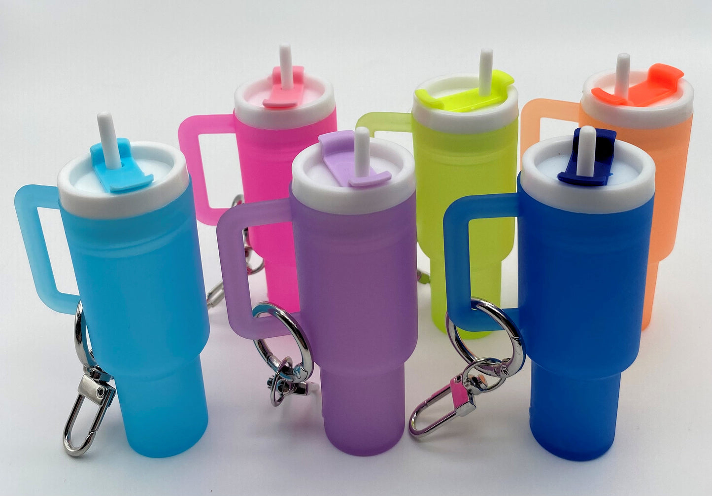 Mini Chapstick Tumbler Holder Keychain