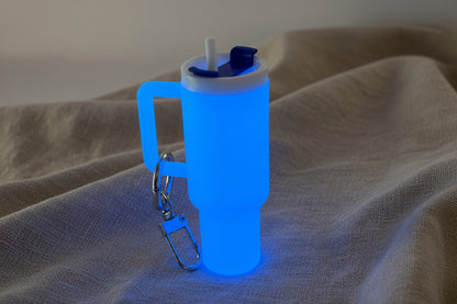 Mini Chapstick Tumbler Holder Keychain