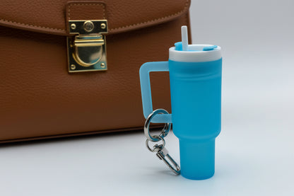 Mini Chapstick Tumbler Holder Keychain