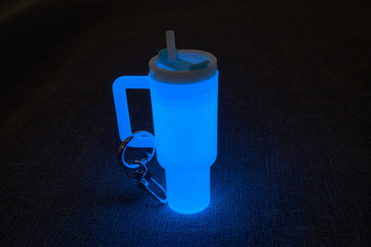 Mini Chapstick Tumbler Holder Keychain