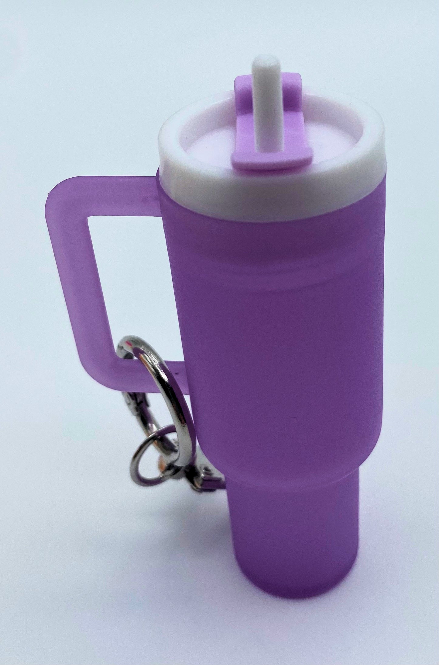 Mini Chapstick Tumbler Holder Keychain