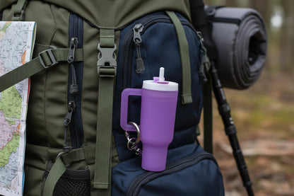 Mini Chapstick Tumbler Holder Keychain