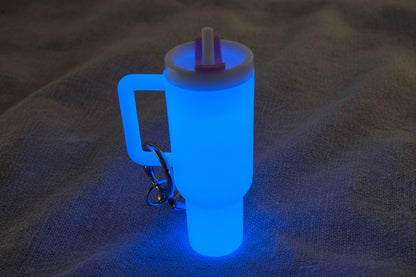 Mini Chapstick Tumbler Holder Keychain