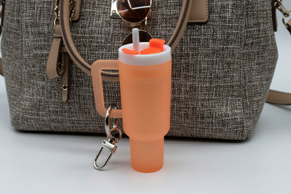 Mini Chapstick Tumbler Holder Keychain