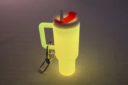 Mini Chapstick Tumbler Holder Keychain