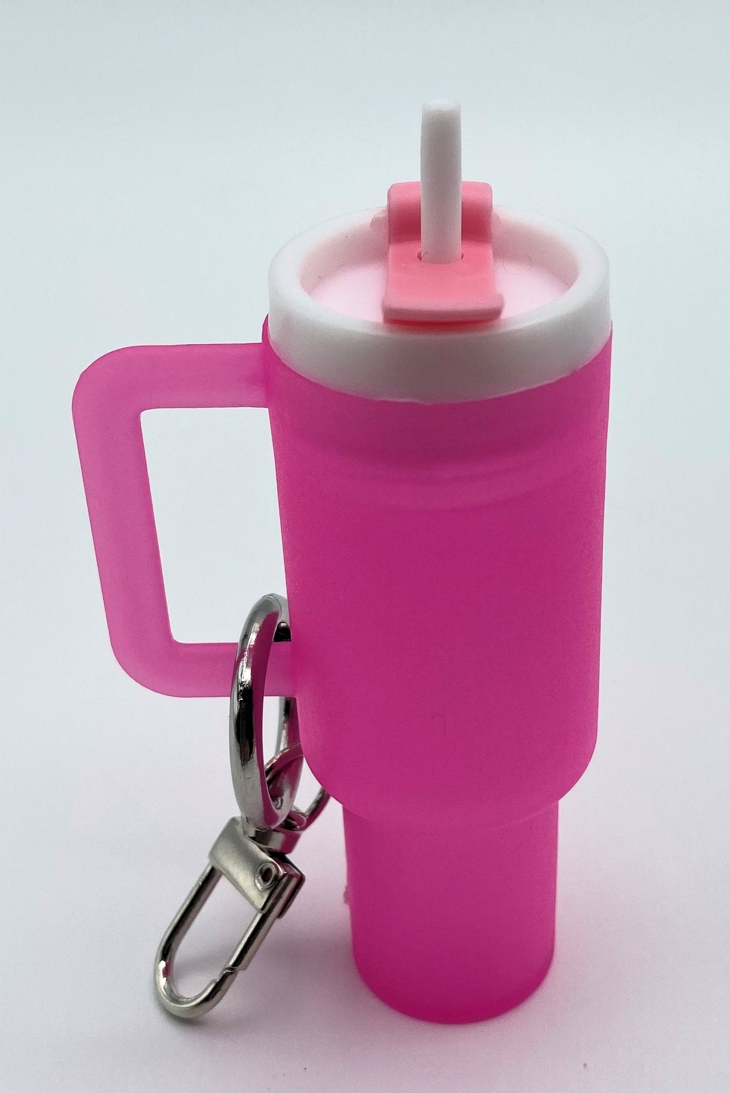 Mini Chapstick Tumbler Holder Keychain