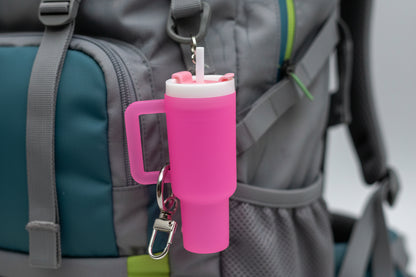 Mini Chapstick Tumbler Holder Keychain