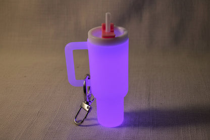 Mini Chapstick Tumbler Holder Keychain