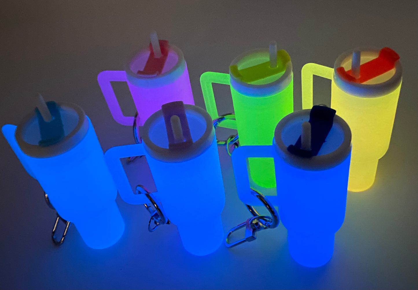 Mini Chapstick Tumbler Holder Keychain