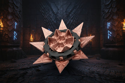 Mechanical Tilting Doors Dice Box | 3D Printed 7-Dice Dramatic Vault