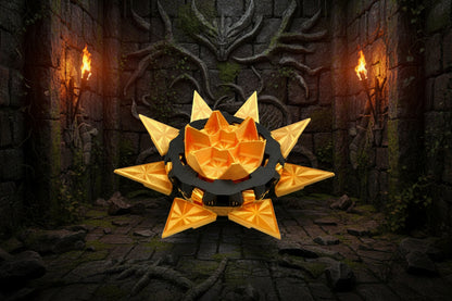 Mechanical Tilting Doors Dice Box | 3D Printed 7-Dice Dramatic Vault