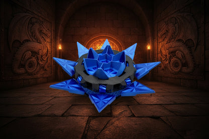 Mechanical Tilting Doors Dice Box | 3D Printed 7-Dice Dramatic Vault