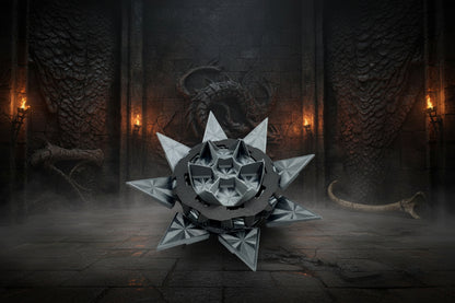 Mechanical Tilting Doors Dice Box | 3D Printed 7-Dice Dramatic Vault