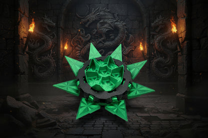 Mechanical Tilting Doors Dice Box | 3D Printed 7-Dice Dramatic Vault