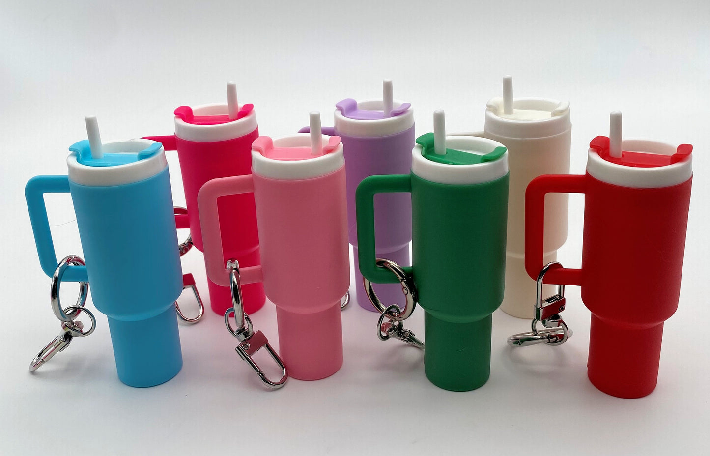 Mini Chapstick Tumbler Holder Keychain