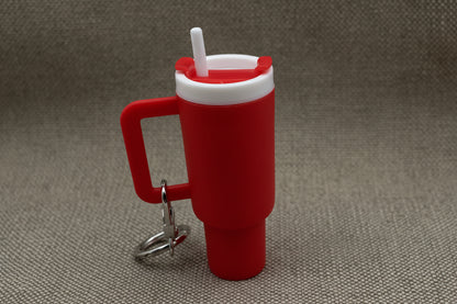 Mini Chapstick Tumbler Holder Keychain