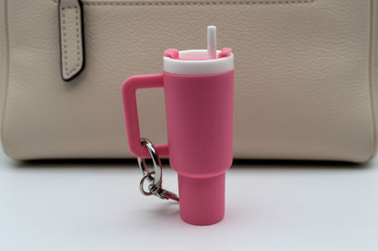 Mini Chapstick Tumbler Holder Keychain