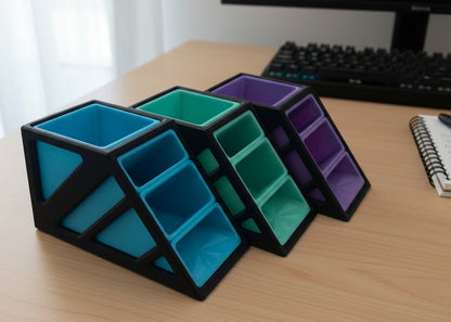 Nexus PRO Desk Organizer | 3D Printed Multi-Compartment Office Holder